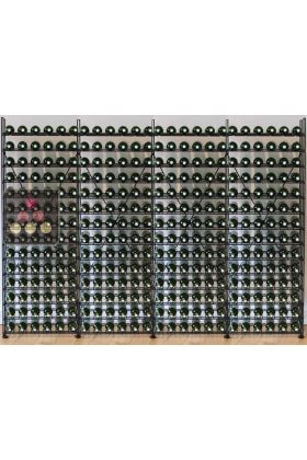 Metallic Wine Library - 336 bottles