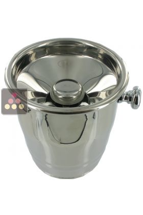 Stainless steel table spittoon 