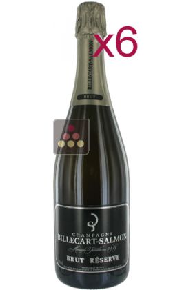 6 Bottles of Billecart-Salmon Champagne Brut