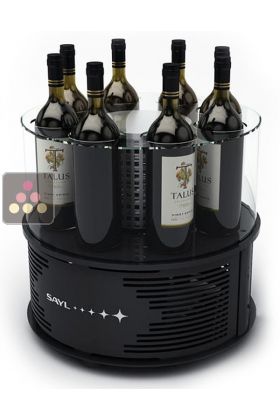 Single temperature cooler for 8 wine & champagne bottles