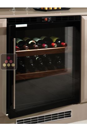 Single temperature built in wine service cabinet - Right hinged