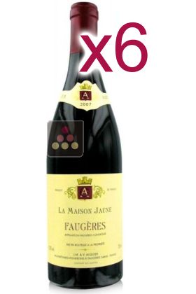 6 Bottles of Faugères Red 2016 - JM Alquier Domain - Cuvée Maison Jaune