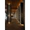 Wall Wine Rack in Clear Plexiglass for 138 bottles - (optional LED lighting)