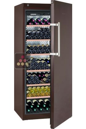Single temperature wine ageing and service cabinet 