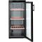 Single temperature wine storage or service cabinet 