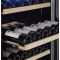 1 temperature wine cabinet for storage and service