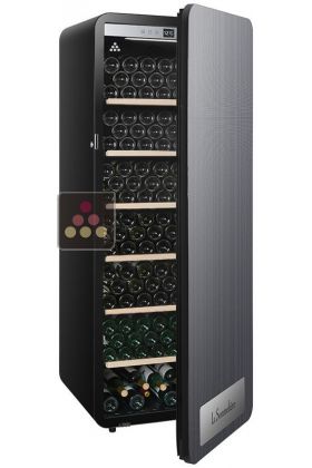 Single-temperature wine cabinet for service or aging