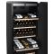 Single-temperature wine cabinet for service or aging
