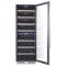 2 temperature wine cabinet for service or storage