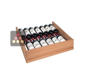 Sliding drawer for lying bottles, width 59 cm AVINTAGE