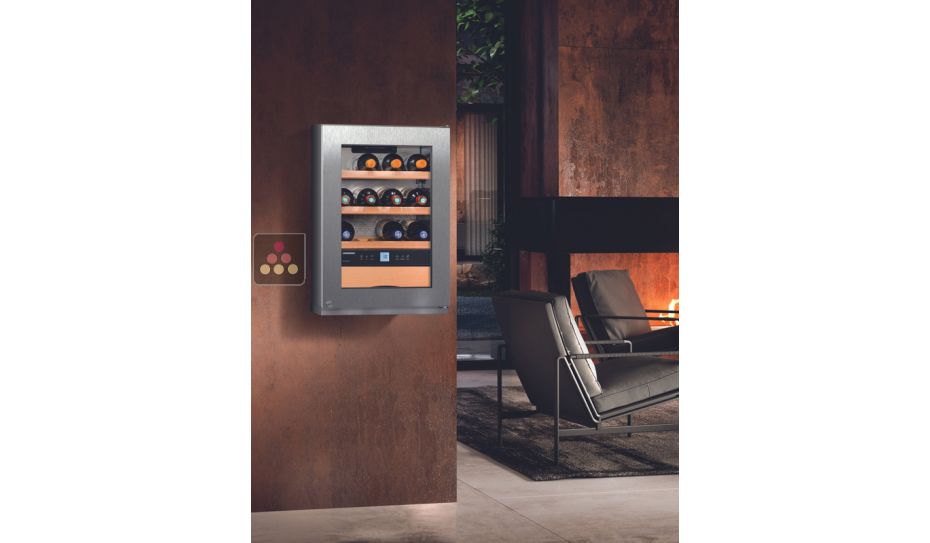 Single-temperature wine cabinet for storage or service + chocolates