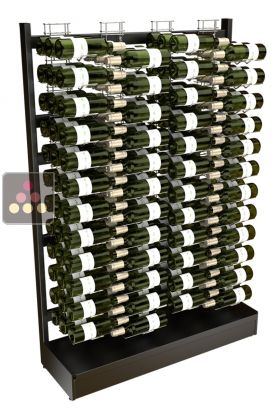 Freestanding Visiostyle metal support for 144 bottles