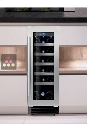 Single temperature built in wine cabinet for service or storage