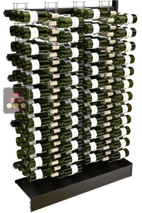 Extension unit for Visiostyle metal support for 144 bottles