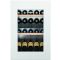 Multi-purpose wine cabinet for the storage and service of wine - can be fitted
