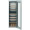 Multi-purpose wine cabinet for the storage and service of wine - can be fitted - Black glass door.
