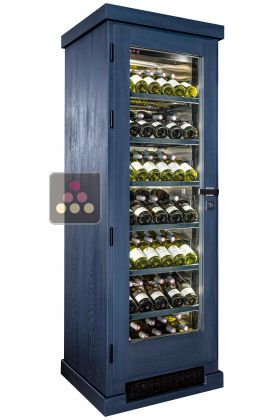 Secured Single temperature wine storage and service cabinet