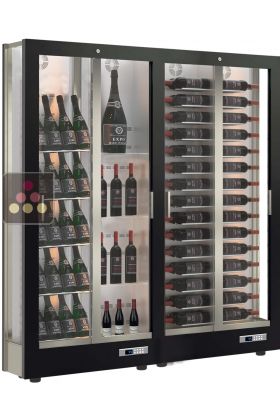 Combination Of 2 Modular Multi Purpose Wine Display Cabinet 3