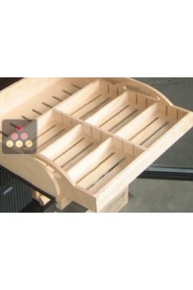 Wooden removable tray for Calice cigar humidor