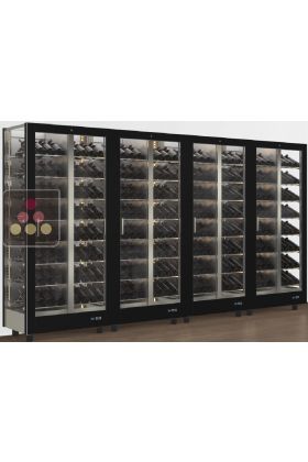 Combination Of 4 Modular Multi Purpose Wine Display Cabinet 3