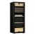 Multi-Purpose Ageing and Service Wine Cabinet for cold and tempered wine - 3 temperatures - Mixed shelves - Full Glass door