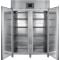 Freestanding professional double-door freezer  GN 2/1 - Stainless steel - 1056L