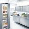 Combined refrigerator/freezer - Stainless steel exterior - 345L