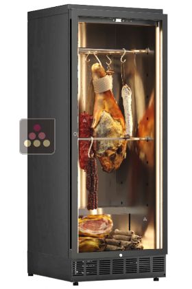 Built-in refrigerated cabinet for cured meats