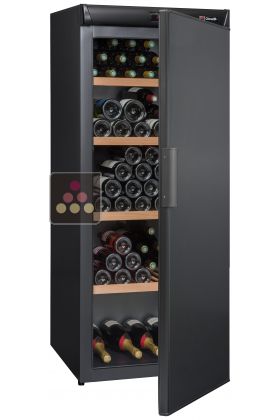 Single temperature wine cabinet for ageing or service