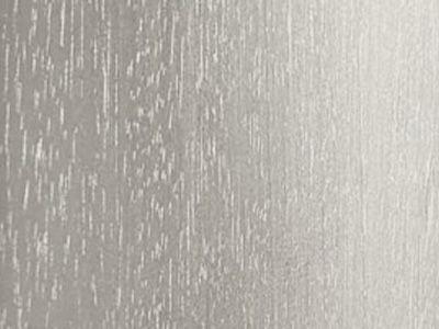 Wooden cladding painted in Silver colour with a paint containing metal particles