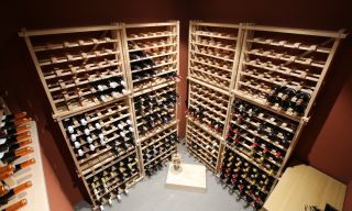 Installation of customised wine store