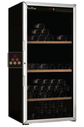 Single temperature wine storage or service cabinet