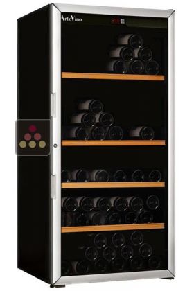 Multi-Temperature wine storage and service cabinet 