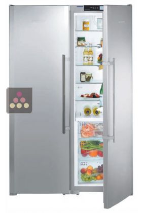 Combined fridge, freezer, ice maker & Biofresh zone