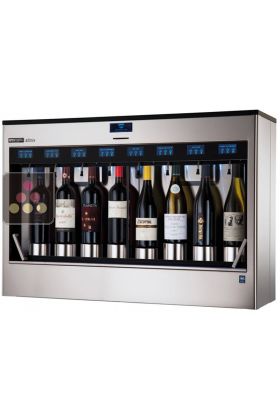 8 bottle ''By The Glass dispenser with storage system