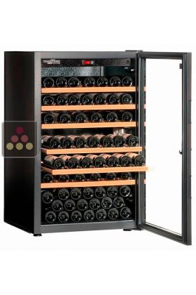 Single temperature wine ageing and storage or service cabinet