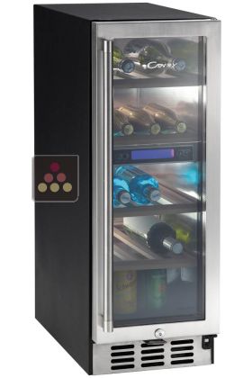 Single temperature built in wine service cabinet