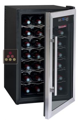 Single temperature wine service wine cabinet