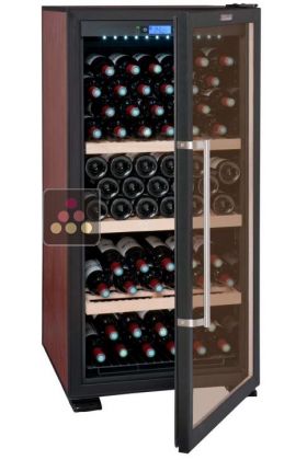 Single temperature wine storage or service cabinet