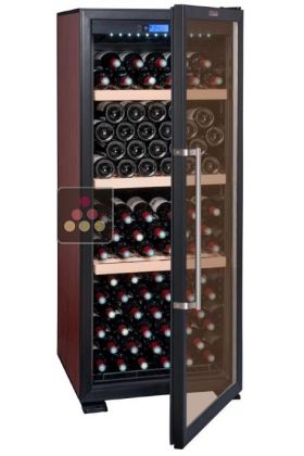 Single temperature wine storage or service cabinet