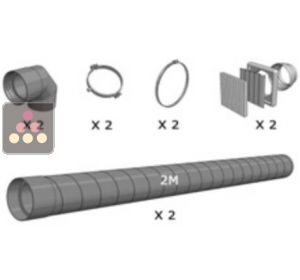 Ducting kit for Winemaster air conditioner ACI-FON203  WINEMASTER