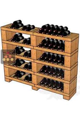 Freestone racks for 120 bottles
