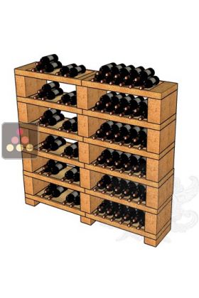 Freestone racks for 144 bottles