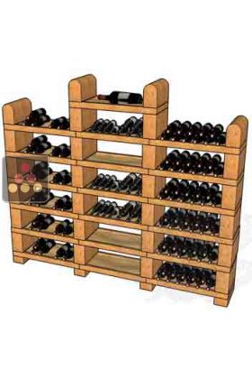 Freestone racks for 228 bottles