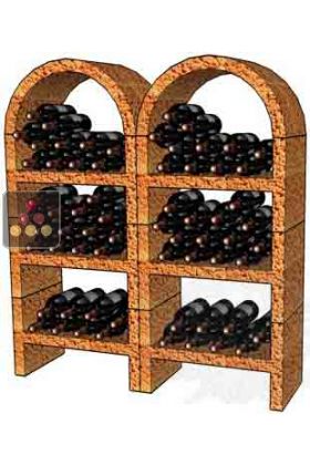 Freestone racks for 80 bottles