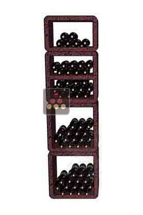 Wine bottle racks made of lava stone - Multi 100 bottles