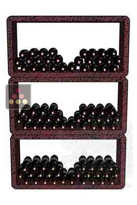 Wine bottle racks made of lava stone - Multi 180 bottles