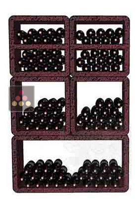 Wine bottle racks made of lava stone - Multi 160 bottles