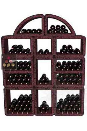 Wine bottle racks made of lava stone - Multi 190 bottles