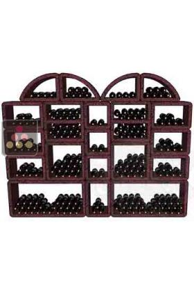 Wine bottle racks made of lava stone - Multi 370 bottles
